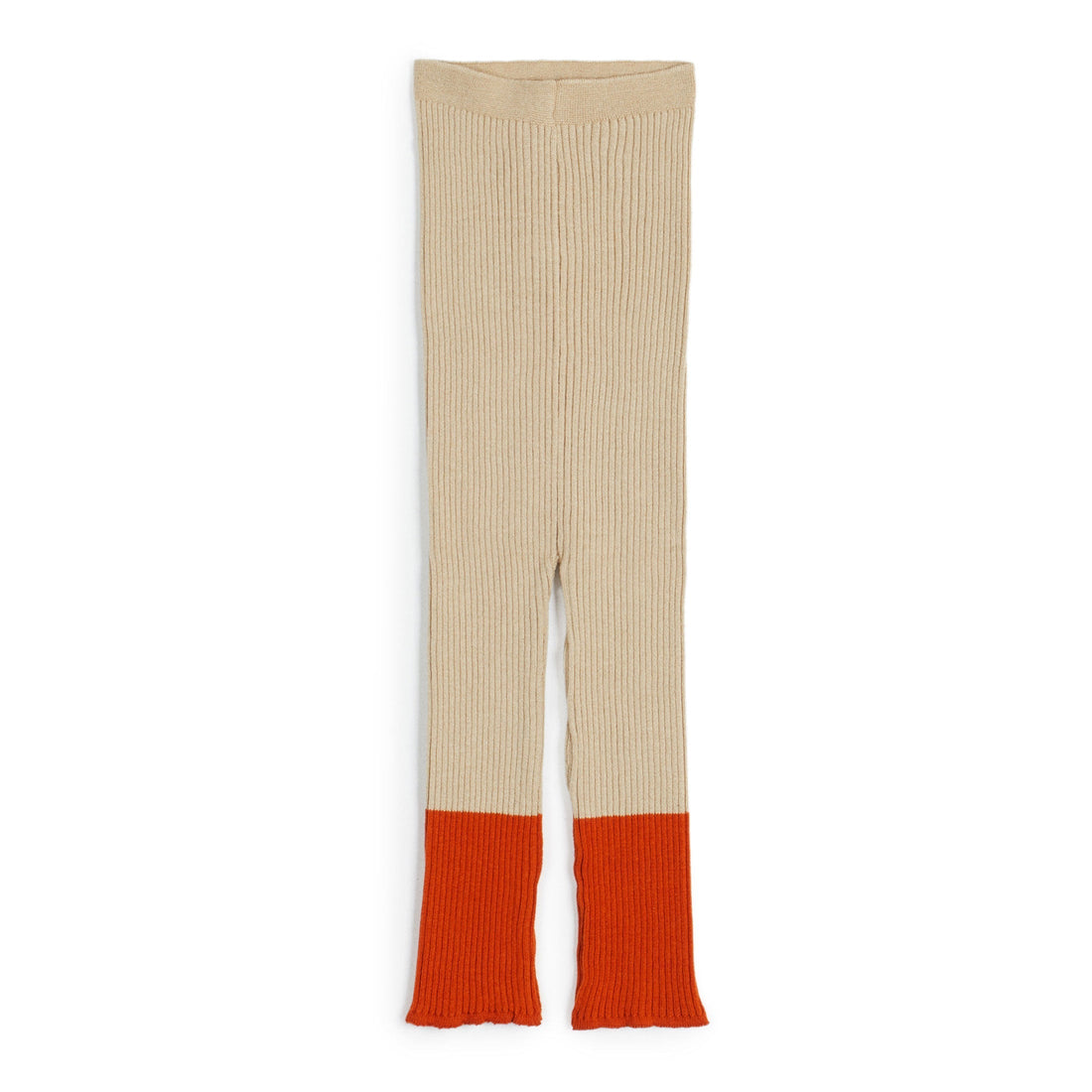 Wolf and Rita bottoms Wolf and Rita Beige Zig Zag Gaspar Leggings