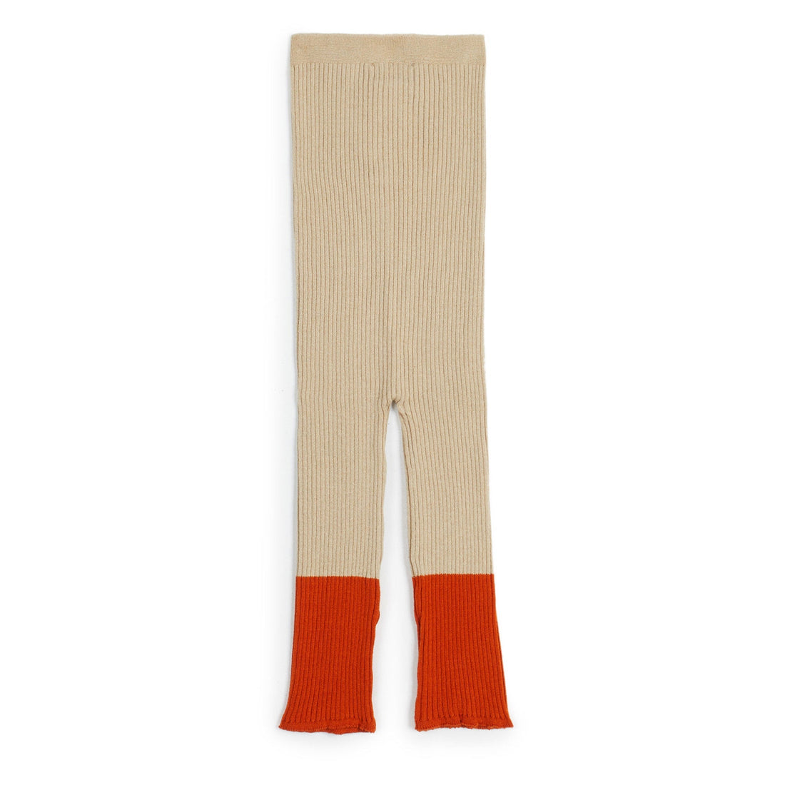 Wolf and Rita bottoms Wolf and Rita Beige Zig Zag Gaspar Leggings