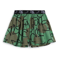 Wolf and Rita bottoms Wolf and Rita Green Retro Flowers Joana Shorts