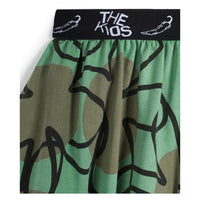 Wolf and Rita bottoms Wolf and Rita Green Retro Flowers Joana Shorts