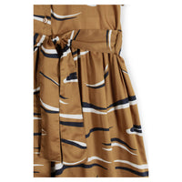 Wolf and Rita dresses Wolf and Rita Brown Animal Print Elisabete Dress