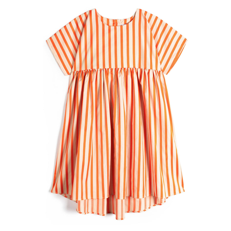 Wolf and Rita dresses Wolf and Rita Orange Stripes Silvia Dress