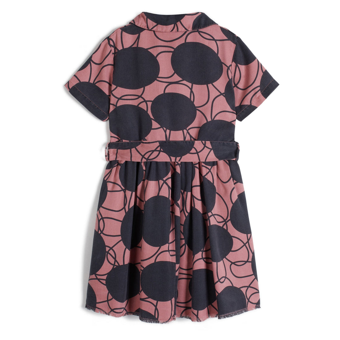 Wolf and Rita dresses Wolf and Rita Pink Retro Flowers Elisabete Dress