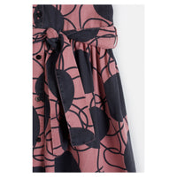 Wolf and Rita dresses Wolf and Rita Pink Retro Flowers Elisabete Dress