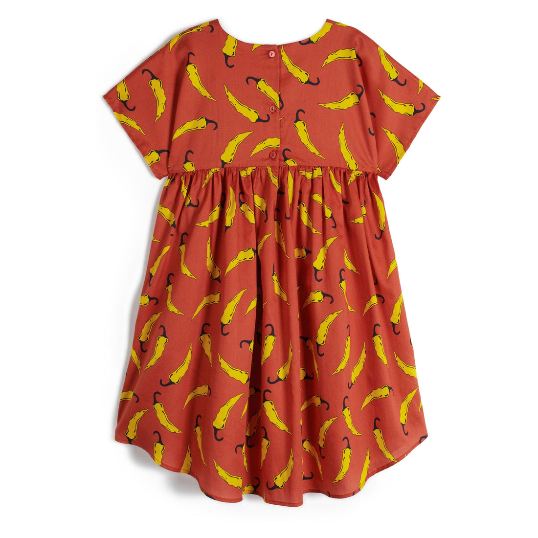 Wolf and Rita dresses Wolf and Rita Red Chillis Silvia Dress