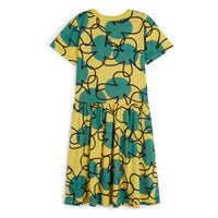Wolf and Rita dresses Wolf and Rita Yellow Retro Flowers Jacinta Dress