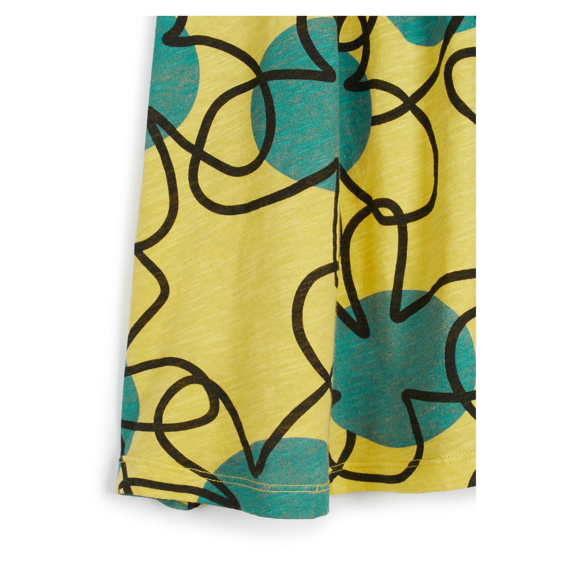 Wolf and Rita dresses Wolf and Rita Yellow Retro Flowers Jacinta Dress