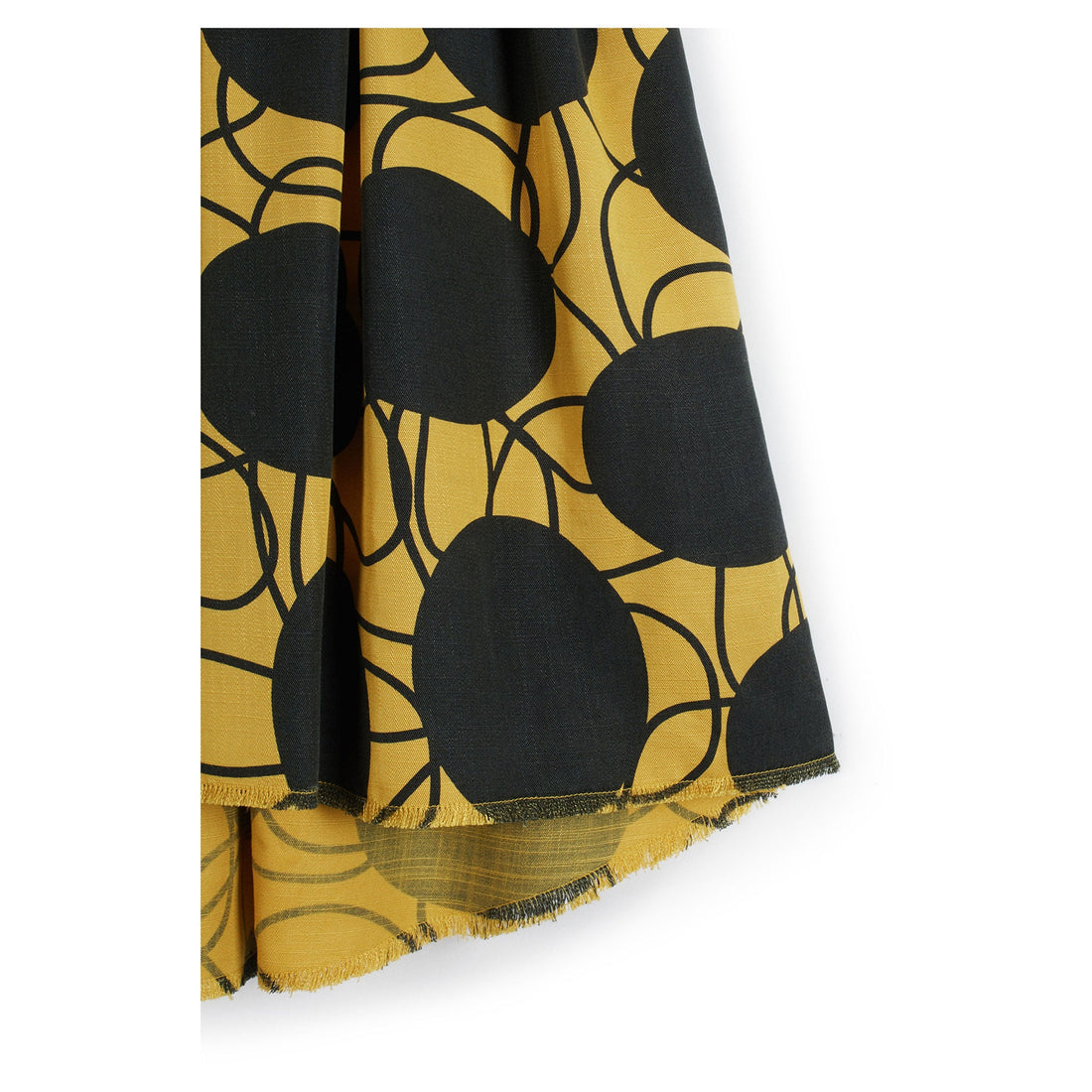 Wolf and Rita dresses Wolf and Rita Yellow Retro Flowers Silvia Dress