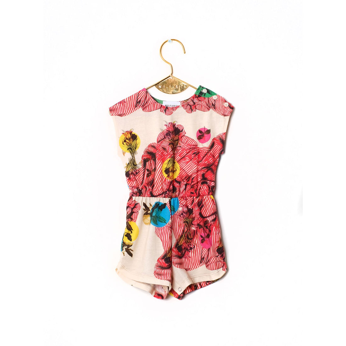 Wolf and Rita Rompers and Bodysuits Wolf and Rita Hot Vulcano Baby Emma Jumpsuit