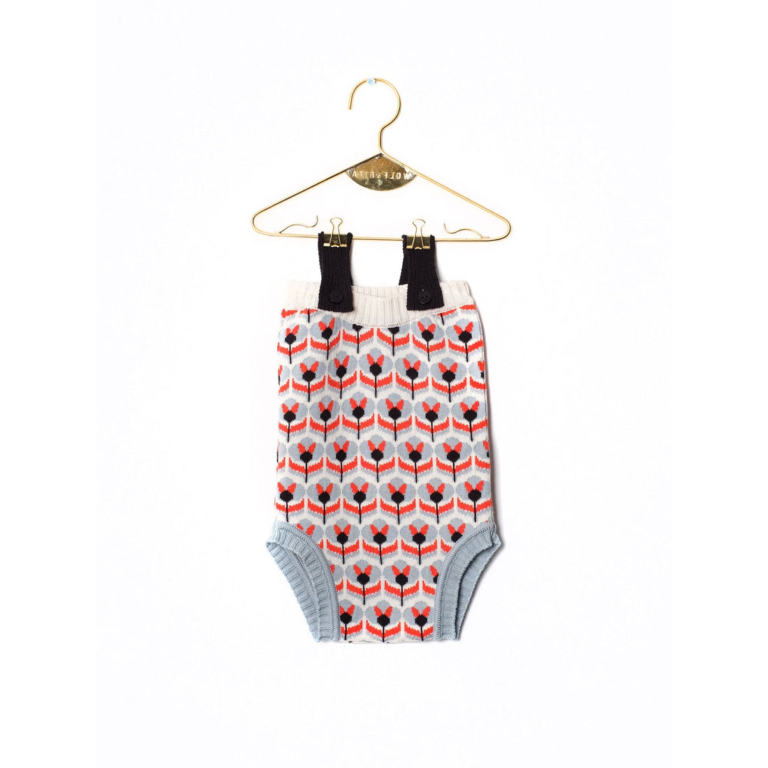 Wolf and Rita Rompers and Bodysuits Wolf and Rita Jacquard Eduardo Romper