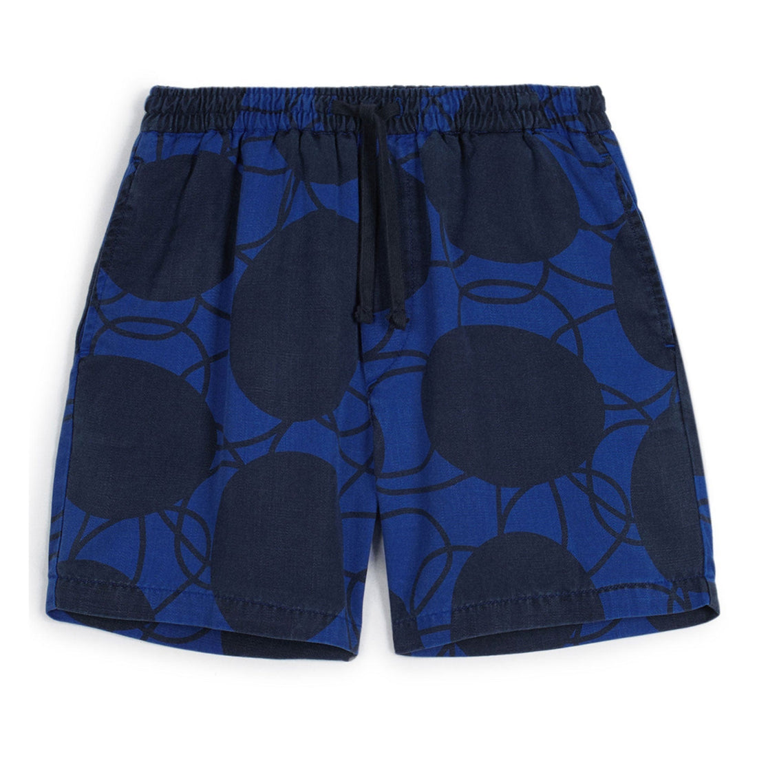 Wolf and Rita Shorts Wolf and Rita Blue Retro Flowers Anselmo Shorts