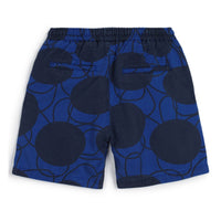 Wolf and Rita Shorts Wolf and Rita Blue Retro Flowers Anselmo Shorts