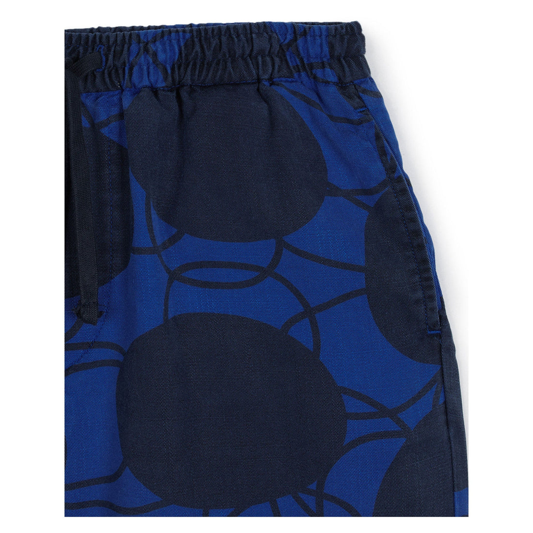 Wolf and Rita Shorts Wolf and Rita Blue Retro Flowers Anselmo Shorts