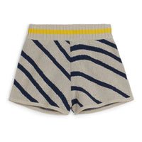 Wolf and Rita Shorts Wolf and Rita Taupe Sound Waves Augusto Shorts