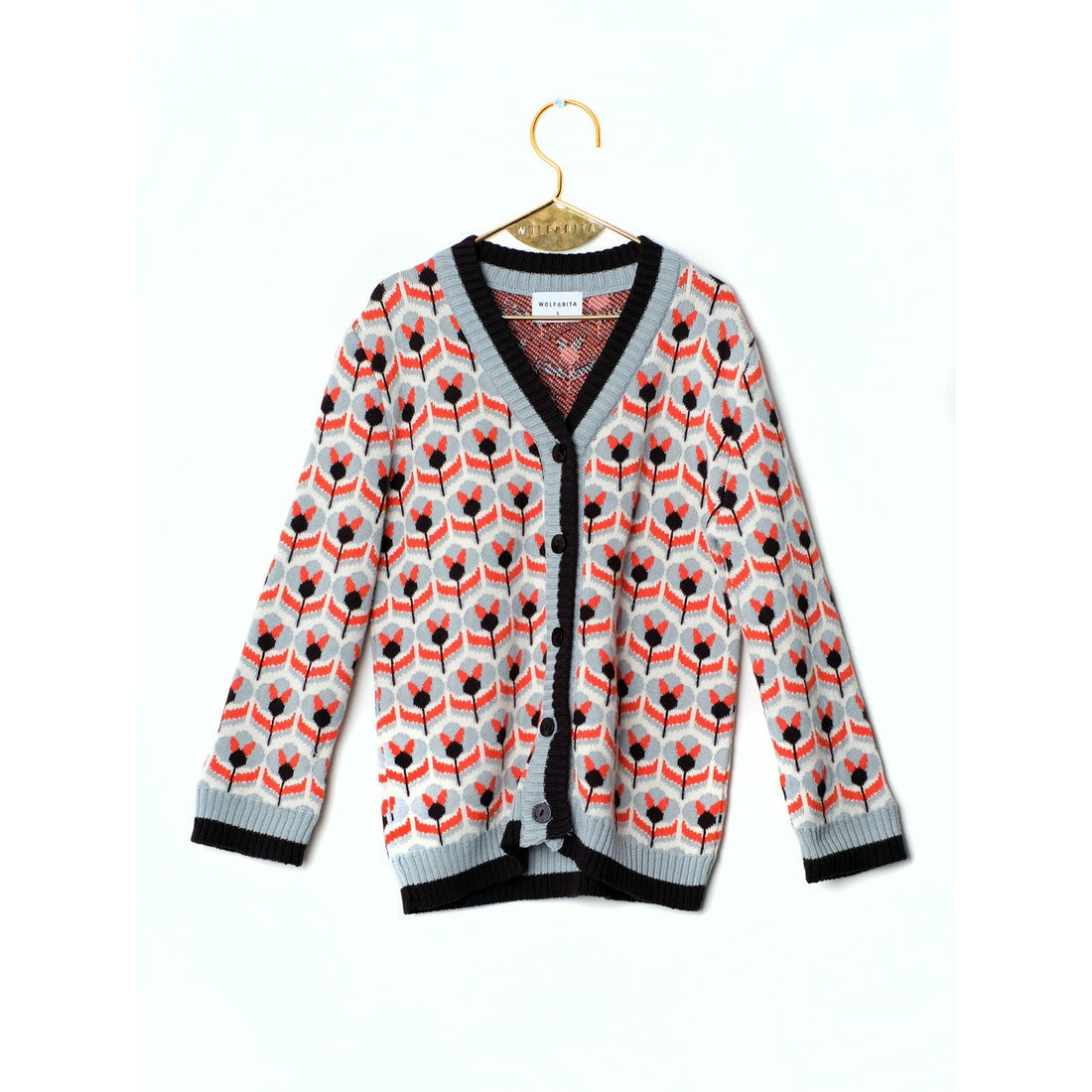 Wolf and Rita sweaters Wolf and Rita Jacquard Samuel Cardigan
