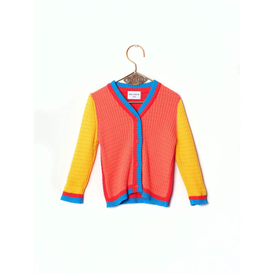 Wolf and Rita sweaters Wolf and Rita Multicolor Samuel Baby Cardigan