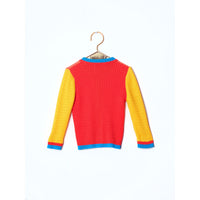 Wolf and Rita sweaters Wolf and Rita Multicolor Samuel Baby Cardigan