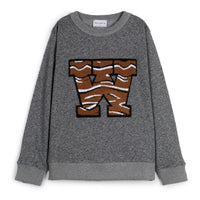 Wolf and Rita sweatshirts Wolf and Rita Grey Animal W Bernardo Sweatshirt