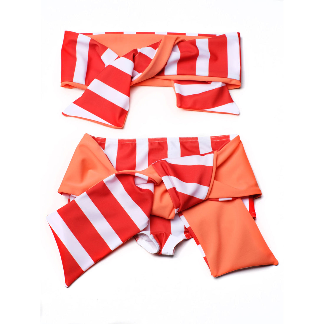 Wolf and Rita swim Wolf and Rita Red Stripes Sara Bikini