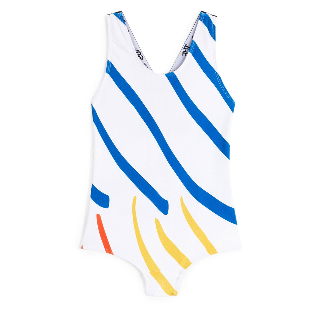 Wolf and Rita swim Wolf and Rita White Sound Waves Liliana Swimsuit