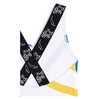 Wolf and Rita swim Wolf and Rita White Sound Waves Liliana Swimsuit
