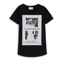 Wolf and Rita tees Wolf and Rita Black Underground Sebastiao Tee