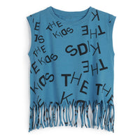 Wolf and Rita tees Wolf and Rita Blue The Kids Mia Tee
