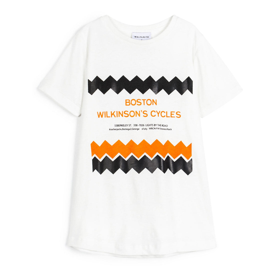 Wolf and Rita tees Wolf and Rita Ecru Boston Sebastiao Tee