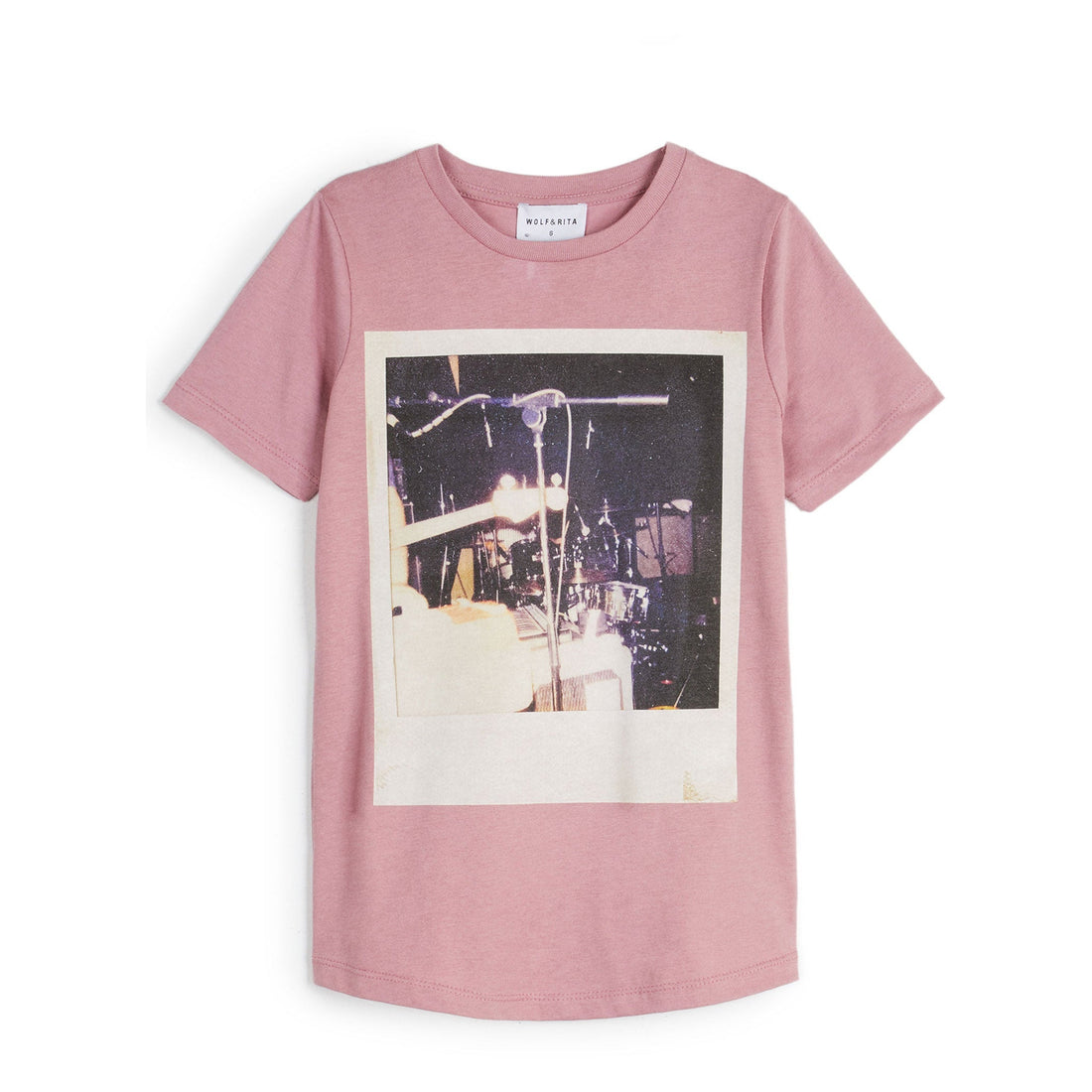 Wolf and Rita tees Wolf and Rita Mauve Polaroid Sebastiao Tee