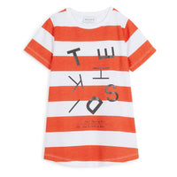 Wolf and Rita tees Wolf and Rita Orange Striped Sebastiao Tee