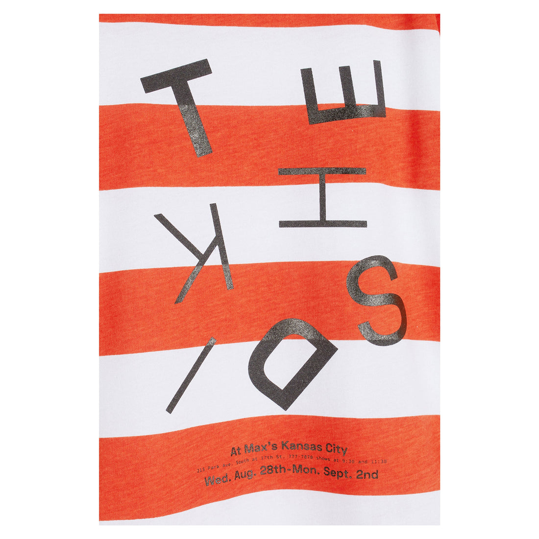 Wolf and Rita tees Wolf and Rita Orange Striped Sebastiao Tee