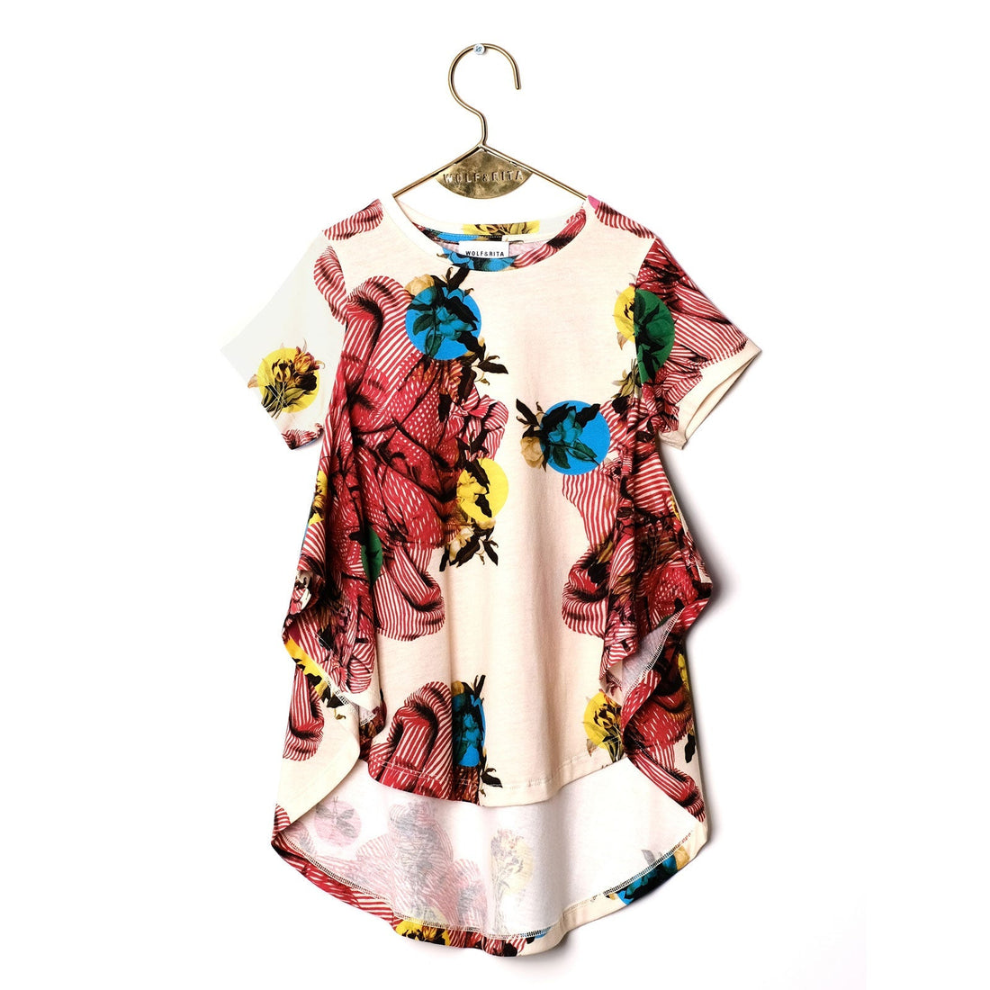 Wolf and Rita tops and tees Wolf and Rita Hot Vulcano Luana Tunic