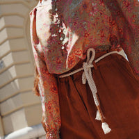 Louise Misha  Cream Nala Belt