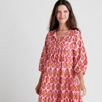 pink chicken indira dress Womens Short Indira Dress