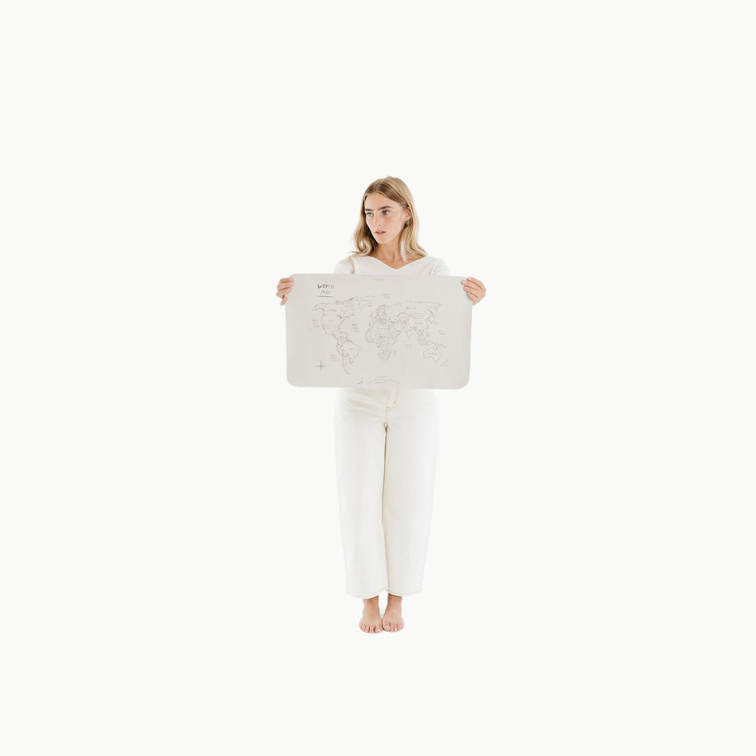 Gathre World Map Micro Floor Mat