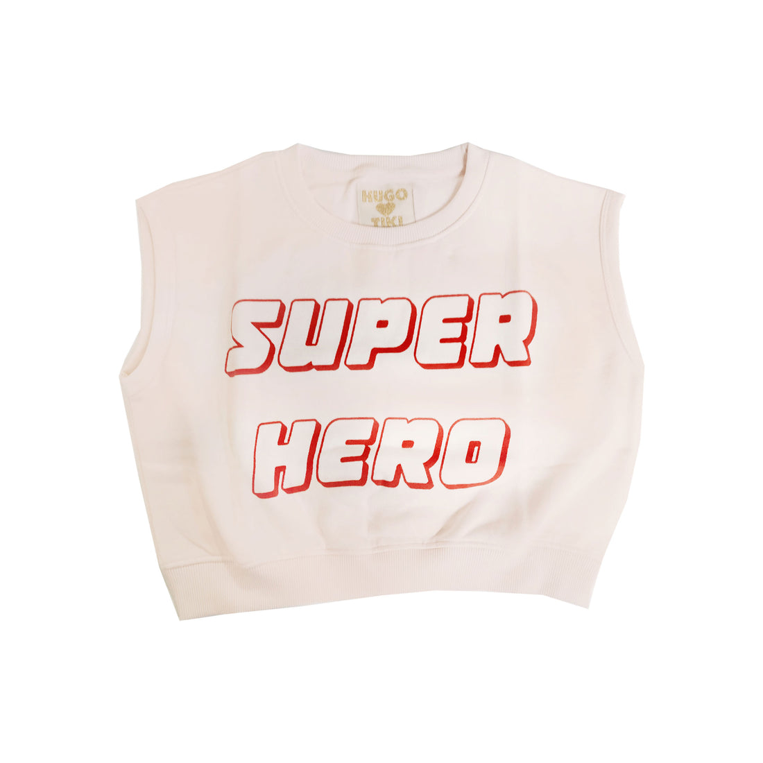 Hugo Loves Tiki Super Hero Short Sleeve Sweater