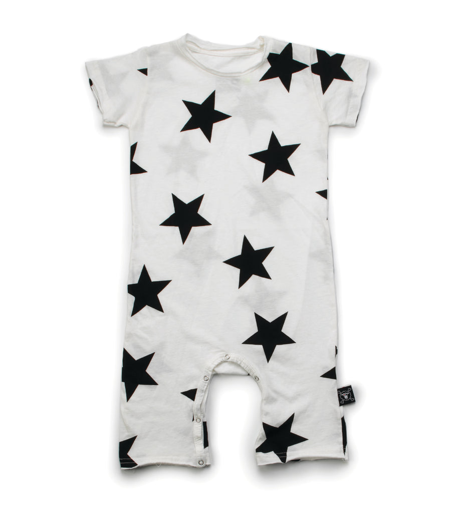 NUNUNU White Star Playsuit