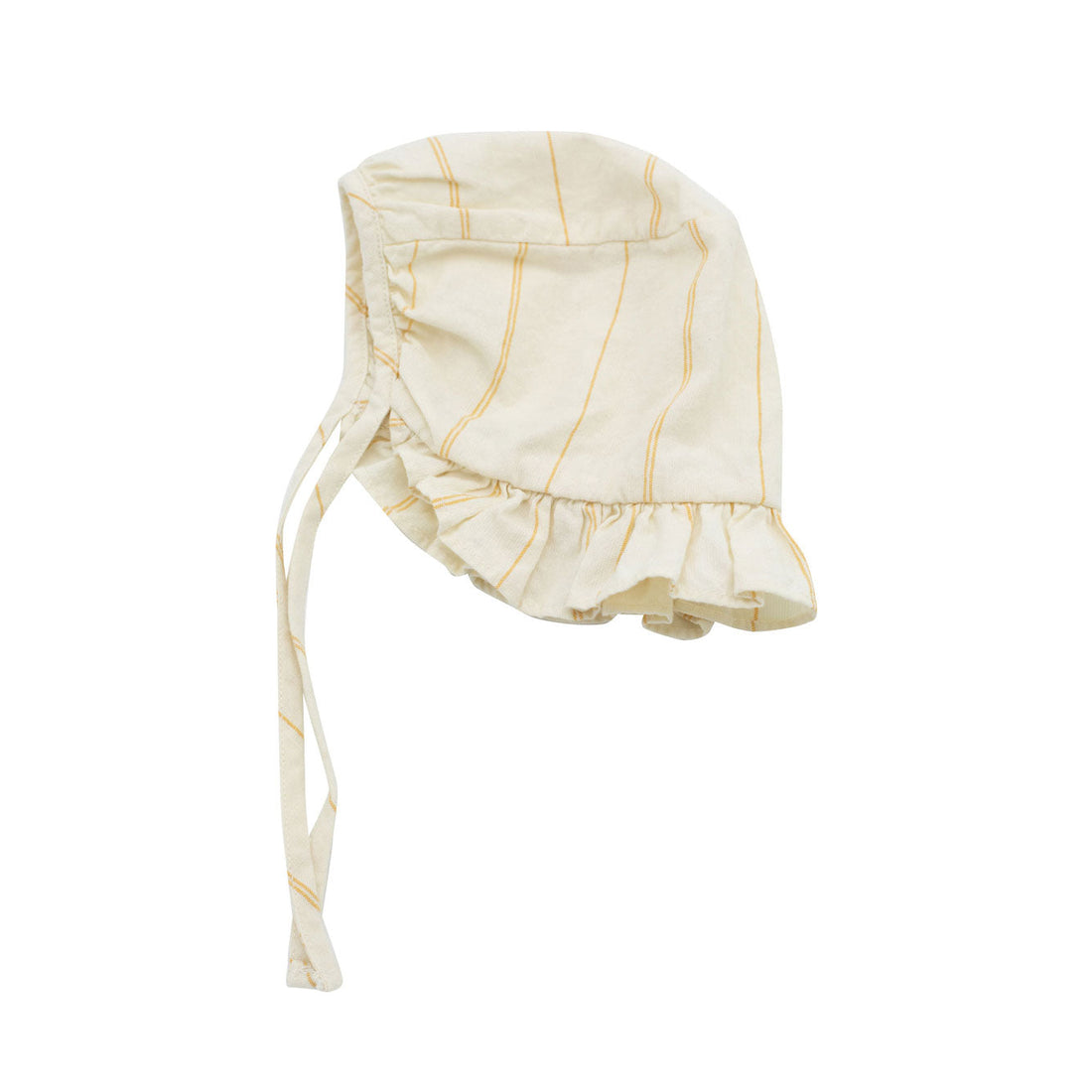 Yellow Pelota accessories Yellow Pelota Yellow Sun Stripe Bonnet
