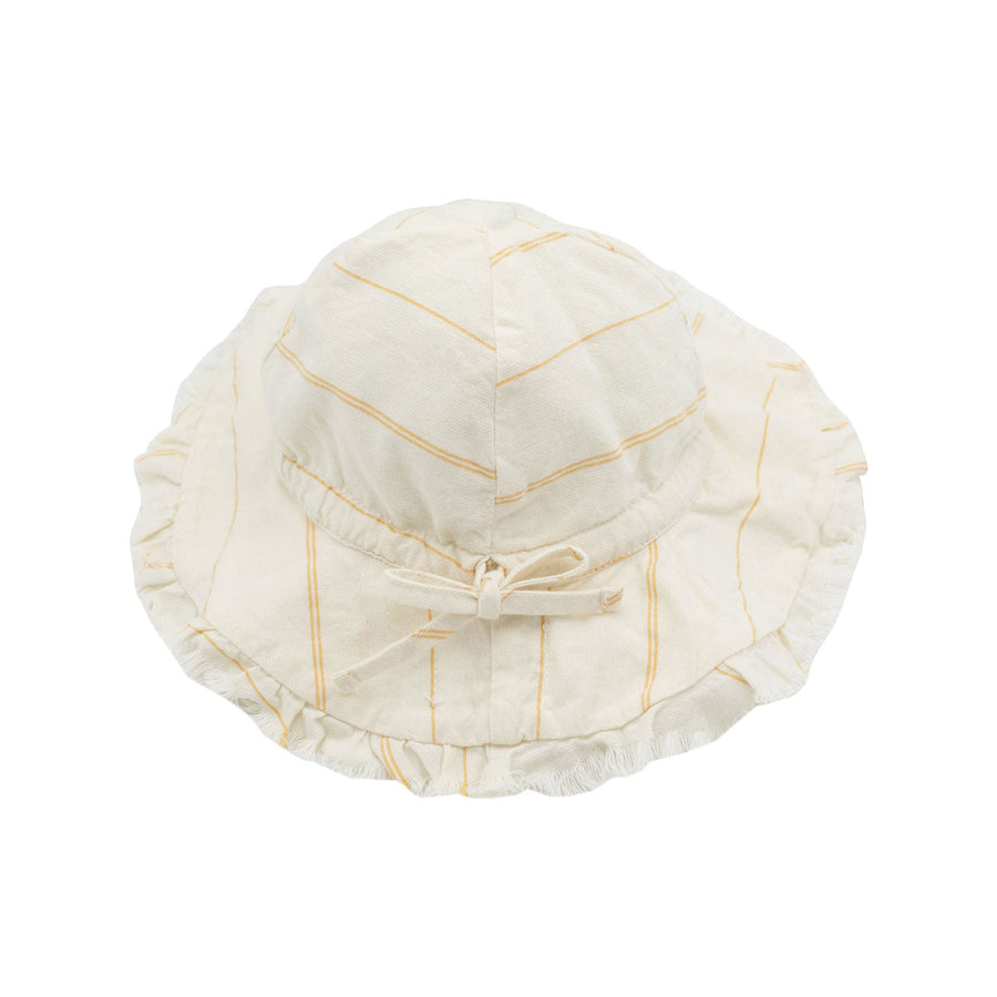 Yellow Pelota accessories Yellow Pelota Yellow Umbrella Stripe Hat