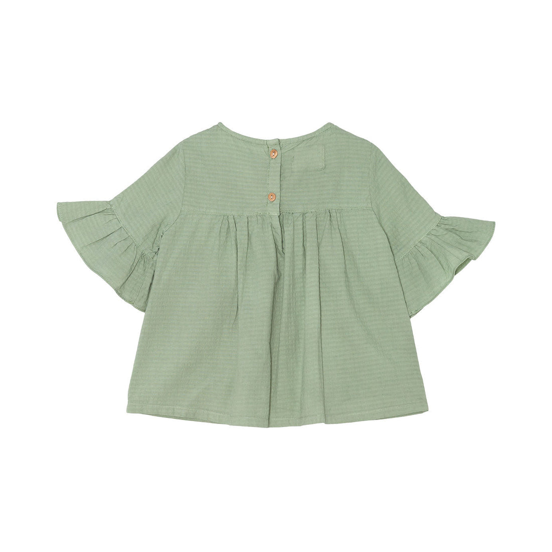 Yellow Pelota blouses 3m Yellow Pelota Green Mint Wendy Baby Blouse