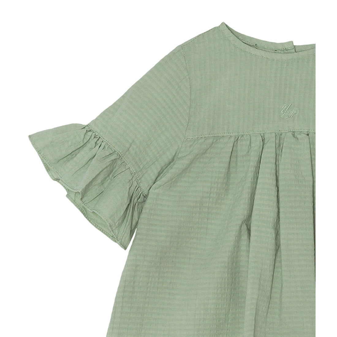 Yellow Pelota blouses 3m Yellow Pelota Green Mint Wendy Baby Blouse