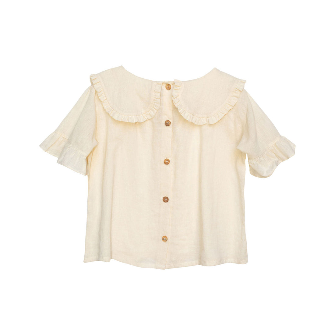 Yellow Pelota blouses Yellow Pelota Natural Valentina Blouse