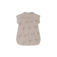 Yellow Pelota dresses Yellow Pelota Grey Sand Printed Dress