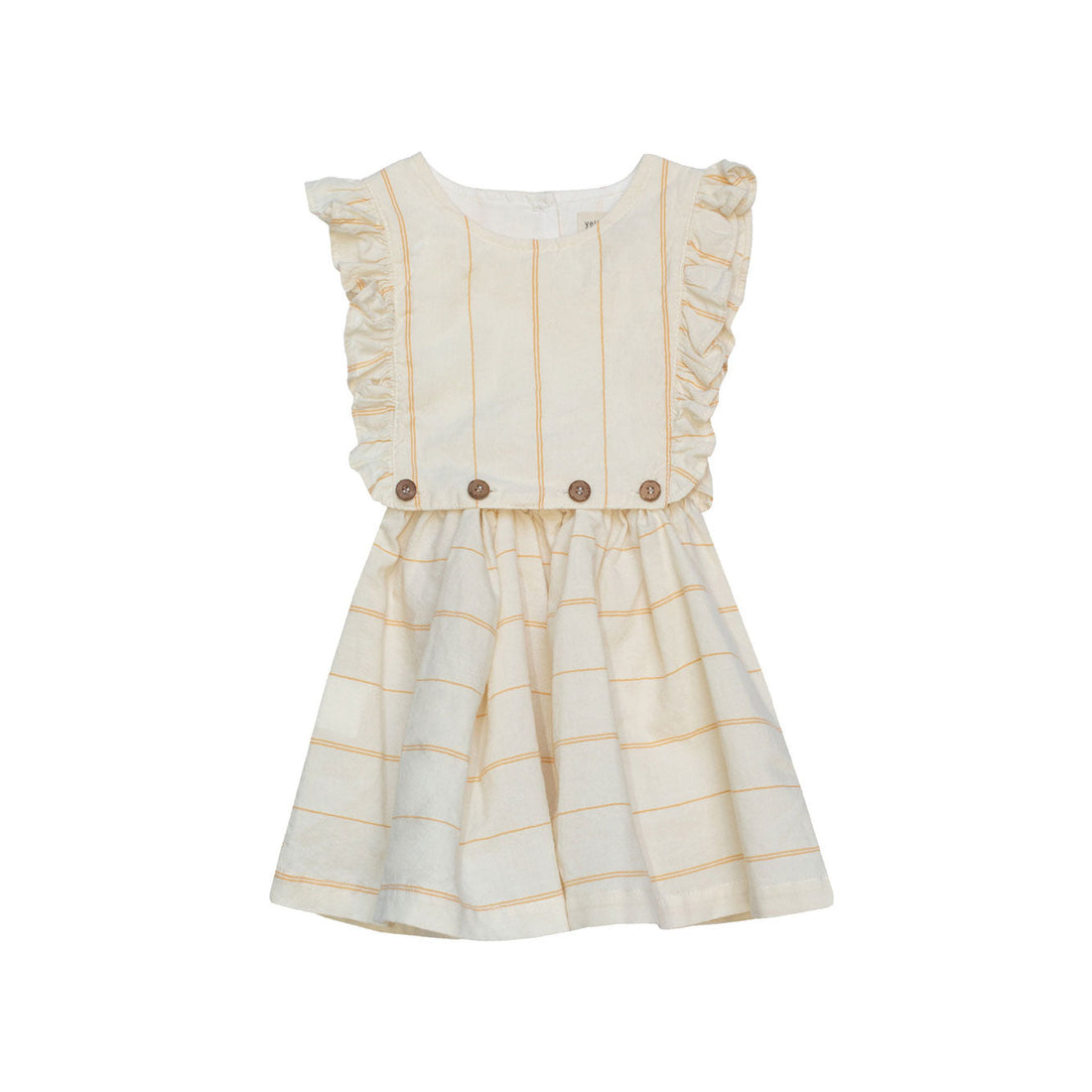Yellow Pelota dresses Yellow Pelota Matilda Yellow Stripe Dress