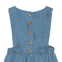 Yellow Pelota dresses Yellow Pelota Stone Washed Denim Dress