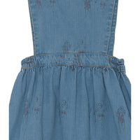Yellow Pelota dresses Yellow Pelota Stone Washed Denim Dress