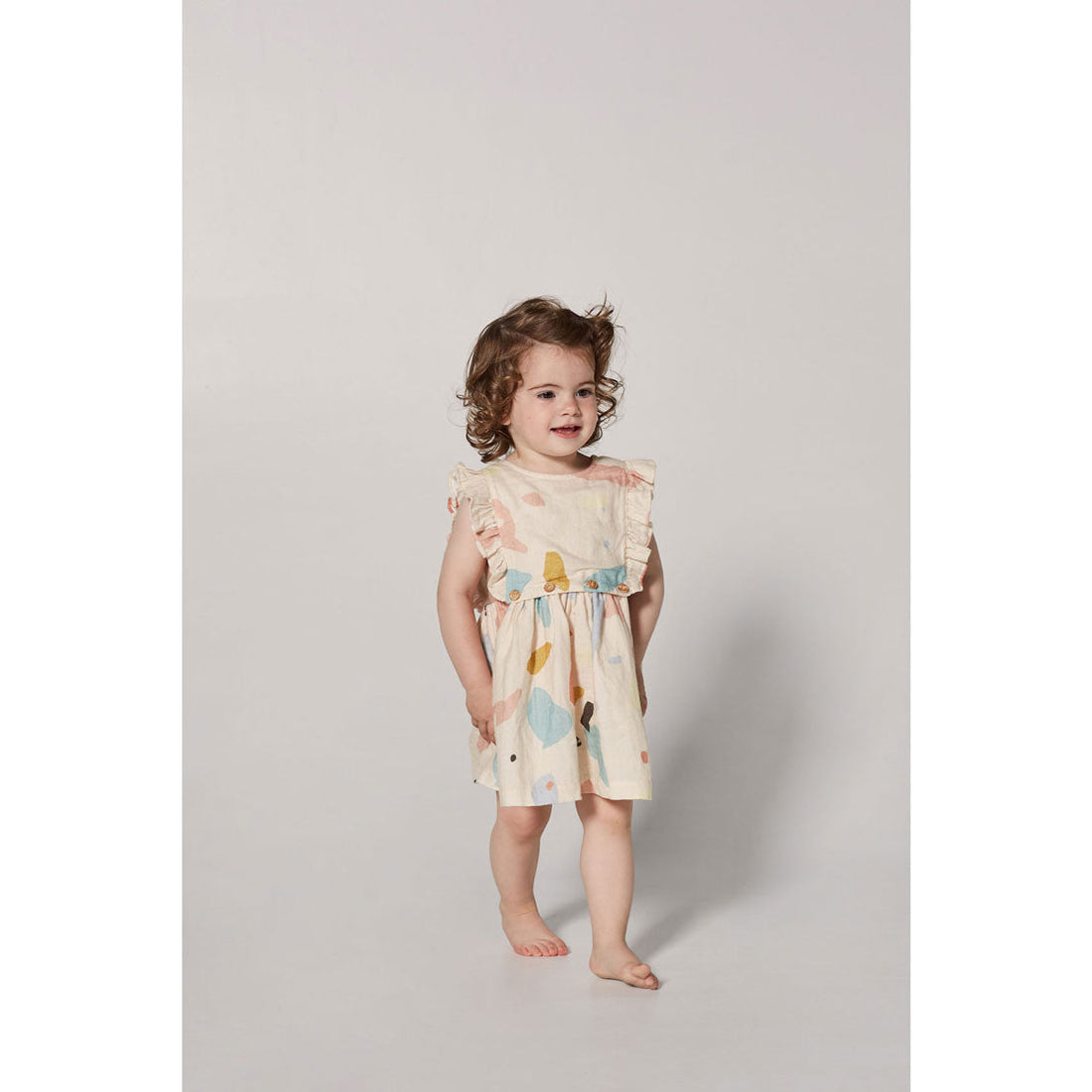 Yellow Pelota dresses Yellow Pelota Terrazo Matilda Dress