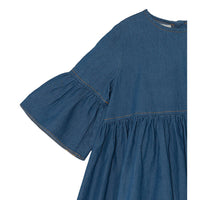 Yellow Pelota dresses Yellow Pelota Washed Denim Flow Dress