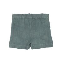 Yellow Pelota pants Yellow Pelota Blue Sky Sunrise Baby Shorts