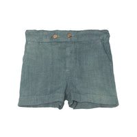 Yellow Pelota pants Yellow Pelota Blue Sky Sunrise Baby Shorts